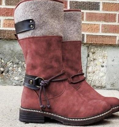 Botas de Nieve con Forro de Algodón