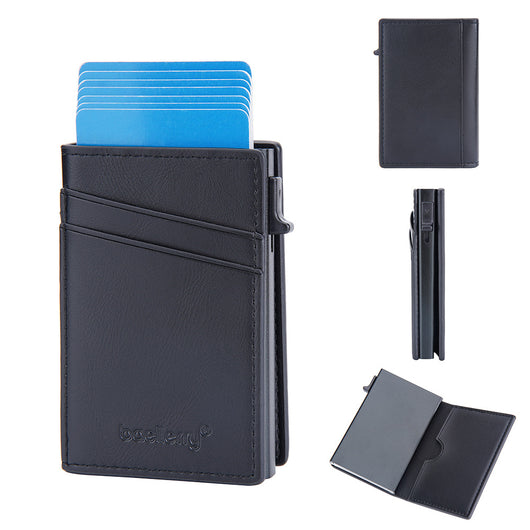 Cartera Minimalista de Aluminio con Sistema de Extracción Lateral para Hombre - Image 3