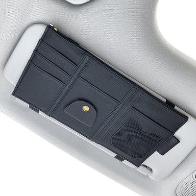 Organizador de Visera para Auto con Funda de Cuero Premium - Image 15