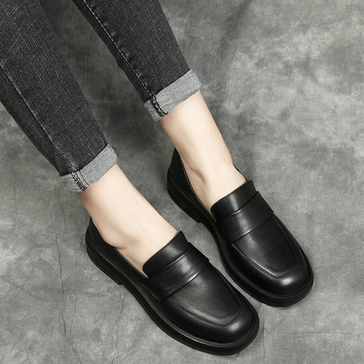 Mocasines de Cuero Británicos para Mujer - Image 3