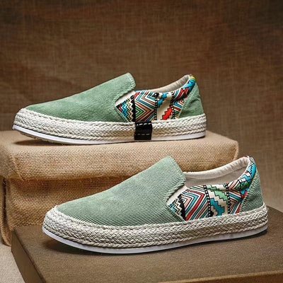 Zapatos Casuales de Lona Transpirable Ice Silk para Verano con Suela Suave Antideslizante - Image 6