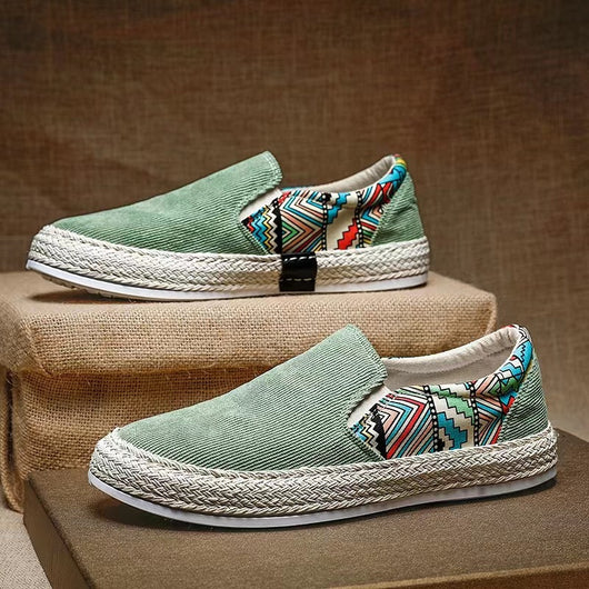 Zapatos Casuales de Lona Transpirable Ice Silk para Verano con Suela Suave Antideslizante - Image 6