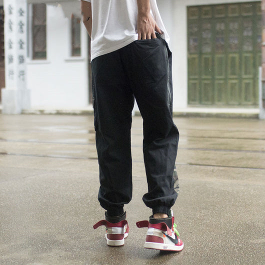 Pantalones Cargo Sueltos Camuflados con Bordado para Hombre - Image 5