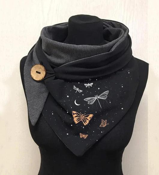 Pañuelo Bandana Térmico de Algodón con Botones para Mujer - Image 7