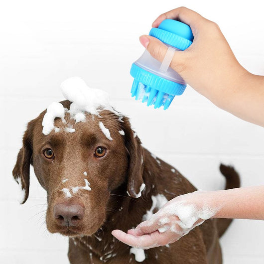 Masajeador de baño para mascotas con tecnología de vibración - Image 4