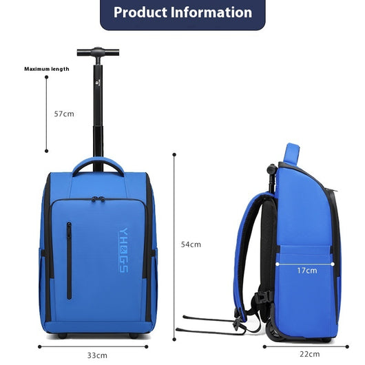 Mochila Trolley Viajero Ultra Ligera con Asa Telescópica - Image 9