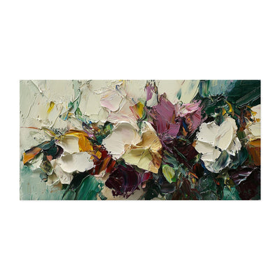 Cuadro de Flores al Óleo Pintado a Mano - Lienzo Artístico Decorativo para el Hogar - Image 10