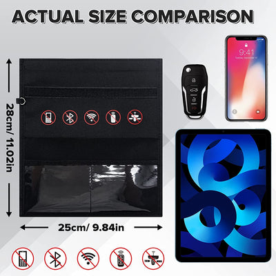 Funda Bloqueadora de Radiación para Celular y Protector de Llaves del Auto - Image 11