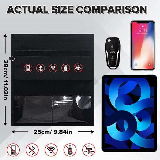 Funda Bloqueadora de Radiación para Celular y Protector de Llaves del Auto - Image 11