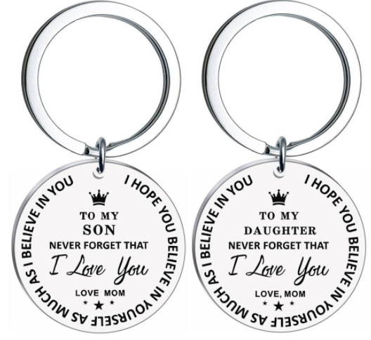 Etiqueta de Acero Inoxidable para Llaves 30mm con Letras Personalizables - Image 6