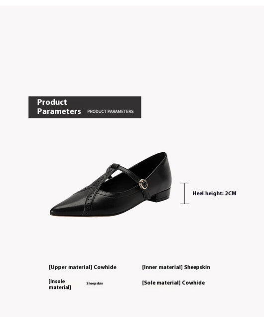 Zapatos Planos Puntiagudos Marrón - Cómodos y Versátiles para Diario - Image 23