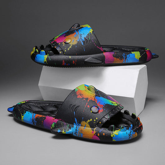 Pantuflas de Pareja Tiburón Adorable Talla Grande - Image 17