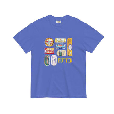 Camiseta Casual Estampado Mantequilla Cuello Redondo Manga Corta - Image 5