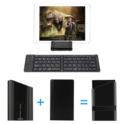 Teclado Bluetooth Plegable Inalámbrico Compacto - Image 3