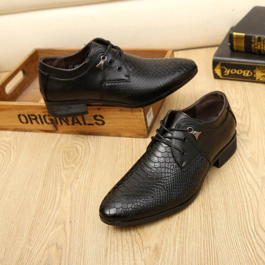 Zapatos Casuales Hombre Punta Afilada Estilo Británico - Image 4