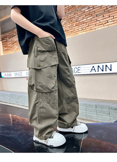 Pantalones Holgados de Primavera para Niños - Diseño Elegante y Cómodo - Image 17