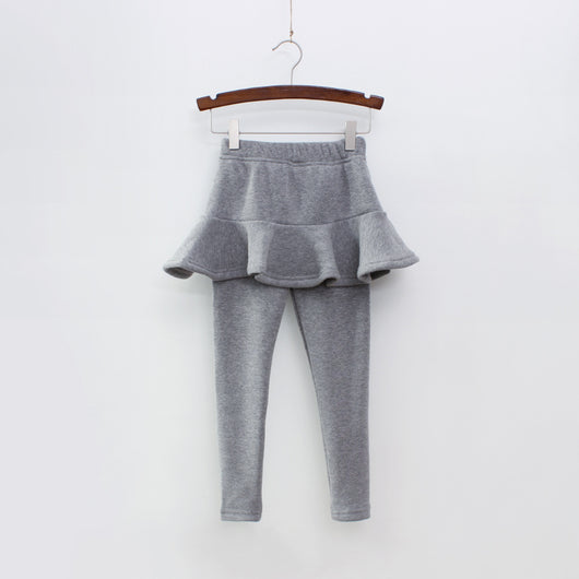 Pantalón Falda Infantil Coreano de Terciopelo Grueso 380g - Abrigo Exterior Premium - Image 6