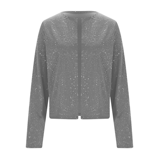 Cardigan Elegante con Detalles en Dorado para Mujer - Image 32