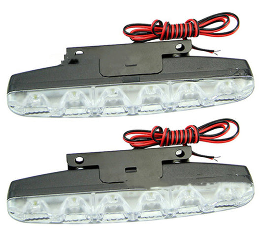 Luz Diurna LED 6 Puntos para Modificación Automotriz - Image 5