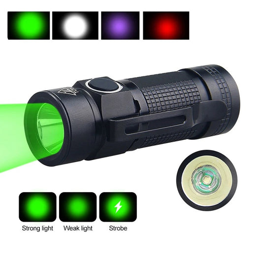 Linterna LED Portátil Impermeable con Clip para Camping y Exterior - Image 2