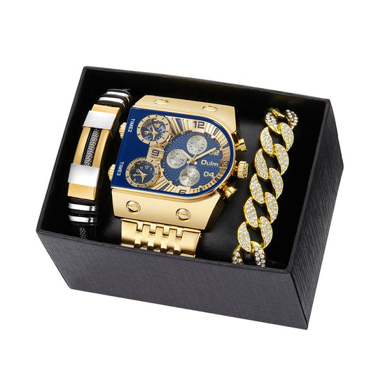 Reloj de Hombre Multihuso con Esfera Grande Luminosa y Correa de Acero Inoxidable - Image 18