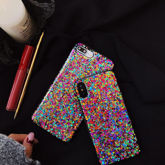 Funda de teléfono con lentejuelas brillantes - Image 7