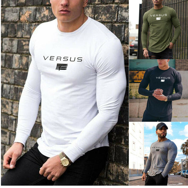 Playera Deportiva Manga Larga Hermano para Hombre
