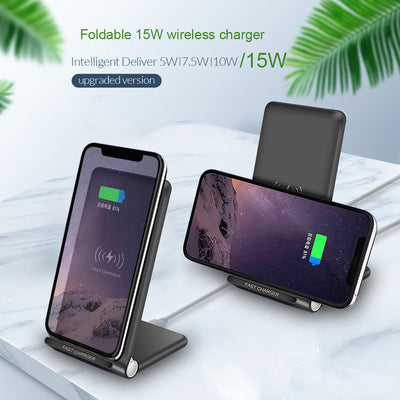 Cargador Inalámbrico Plegable 15W con Soporte - Image 4