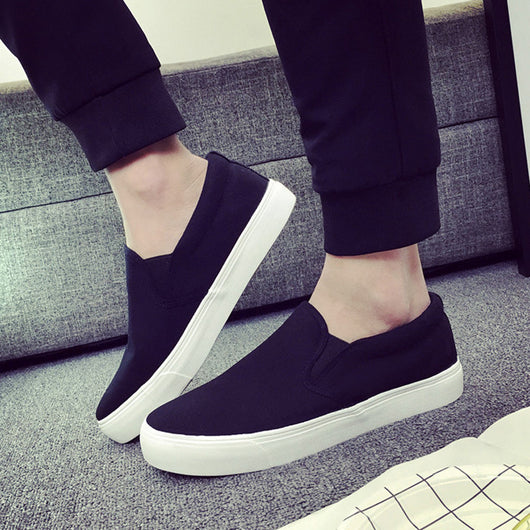 Zapatos de Lona con Suela Gruesa para Hombre - Cómodos y Transpirables - Image 3