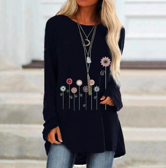 Sudadera Floral Elegante para Primavera - Image 8