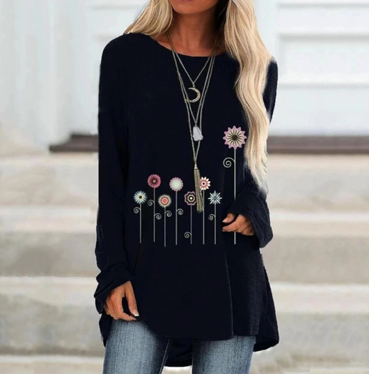 Sudadera Floral Elegante para Primavera - Image 8