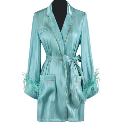 Pijama Holgado de Plumas para Mujer - Comodidad Máxima - Image 11