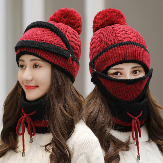 Gorro Térmico para Ciclismo Femenino - Cálido y Elegante - Image 2