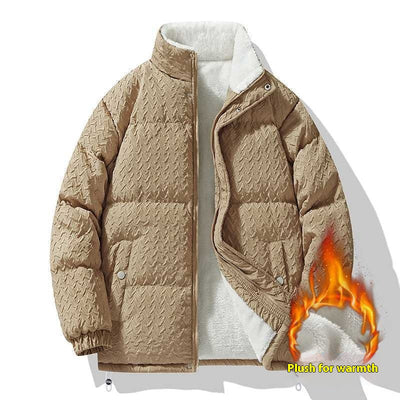Abrigo Acolchado Yurong de Algodón Grueso - Estilo Casual Trendy - Image 4