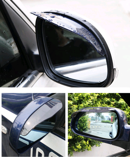 Protectores de Espejo Retrovisor Contra Lluvia - Set de 2 Piezas - Image 4