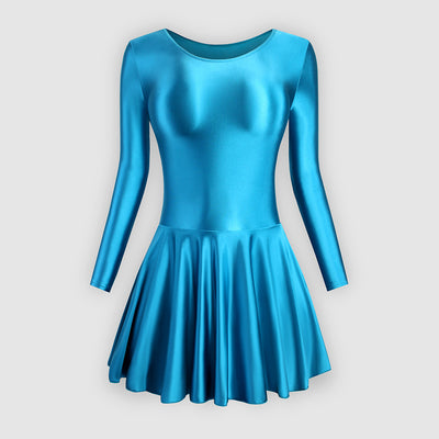 Falda Deportiva de Licra Brillante para Yoga y Entrenamiento - Image 8
