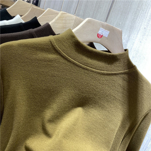 Blusa de Cuello Alto Manga Larga para Mujer - Image 16