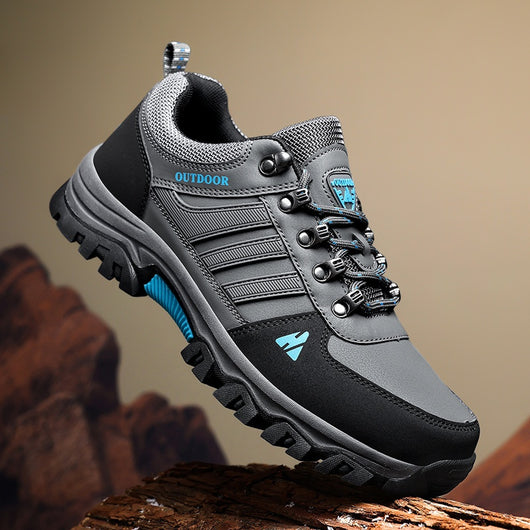 Botas de Senderismo Casual Hombre - Zapatillas Outdoor Bajas con Cordones - Image 12