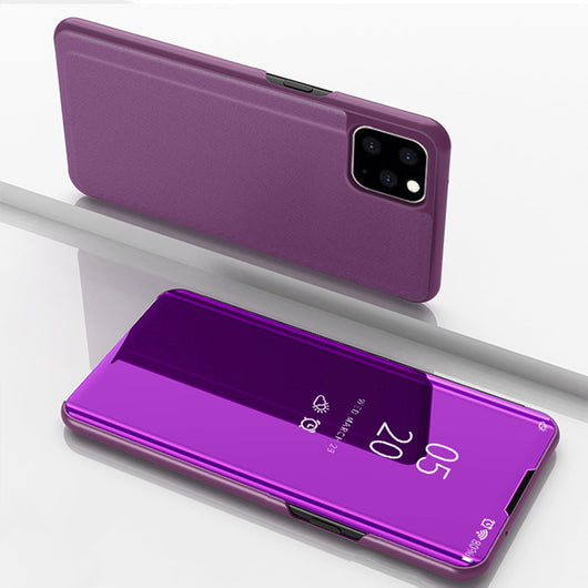 Funda Espejo con Soporte para Teléfono - Tipo Abatible con Acabado Cromado - Image 9