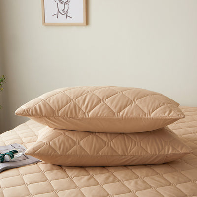 Funda Protectora de Almohada de Algodón Puro Acolchada - Image 7