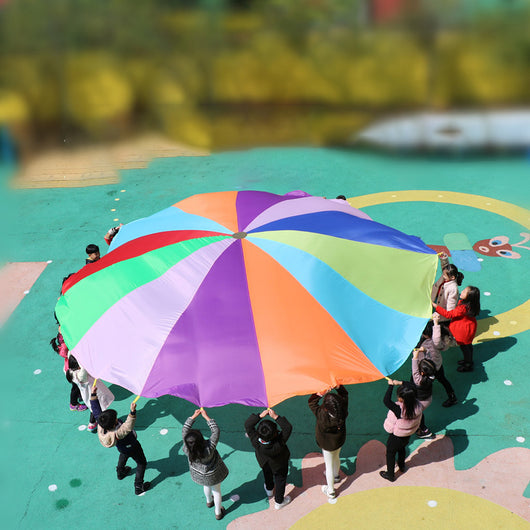 Paraguas Arcoíris Educativo para Niños - Juego Sensorial Exterior - Image 8