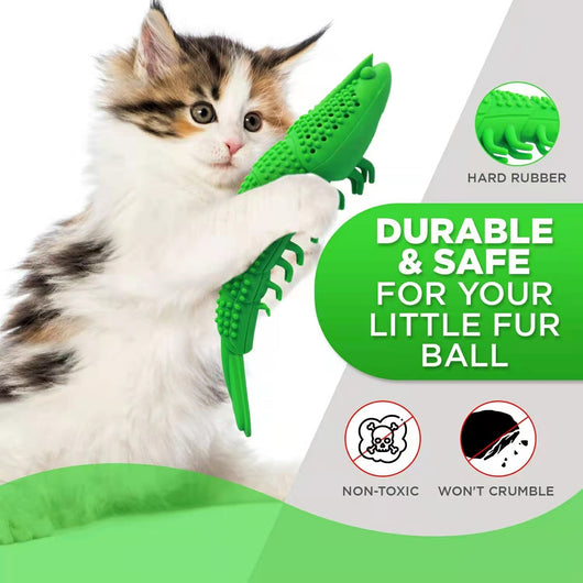 Juguete Interactivo de Catnip con Limpieza Dental 360° para Gatos - Image 3