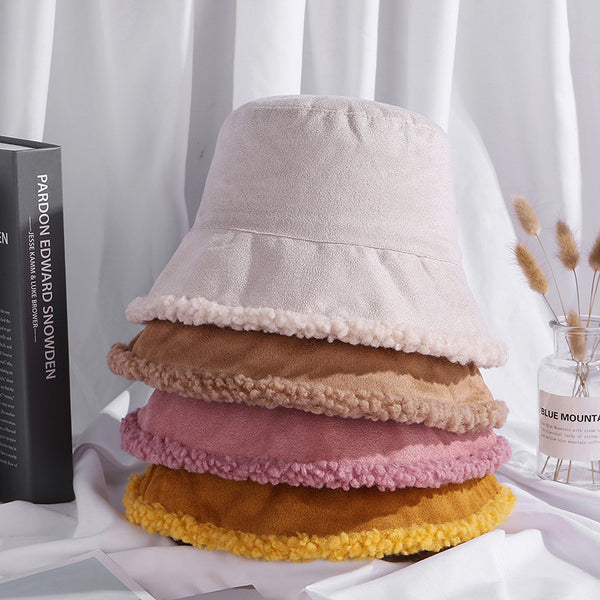 Gorro Reversible de Lana de Cordero para Otoño e Invierno