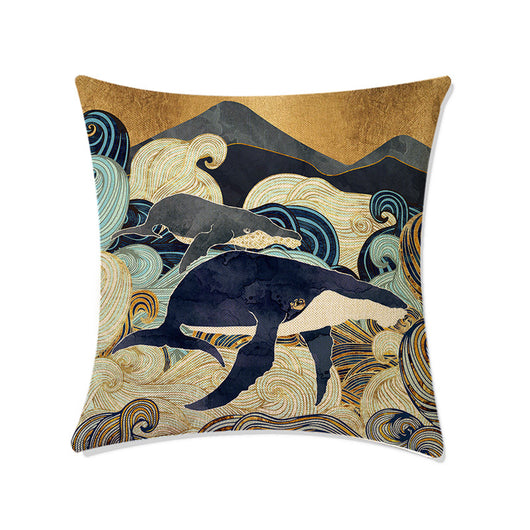 Fundas de Almohada para Sofá con Estampado Mundo Marino Profundo - Image 9