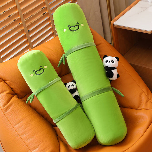 Almohada Cilíndrica de Bambú para Dormir de Lado - Soporte Ergonómico para Piernas - Image 14