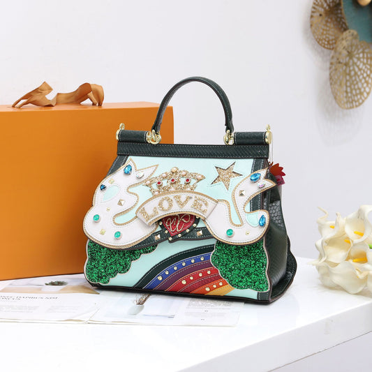 Bolso Mensajero Artesanal para Mujer - Bolsa Universal de Uso Diario - Image 2