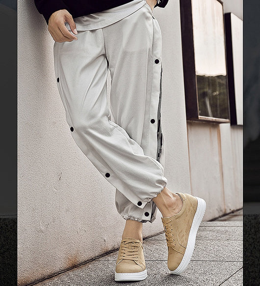 Zapatillas Deportivas Blancas para Hombre con Suela Elevada y Altura Aumentada - Image 22