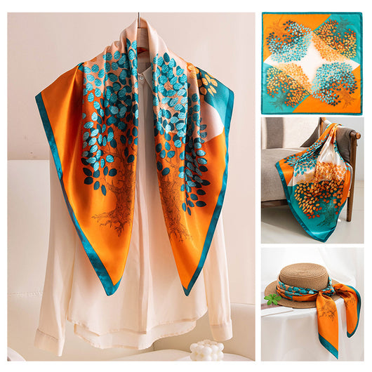 Pañoleta Estampada Elegante en Poliéster - Image 9