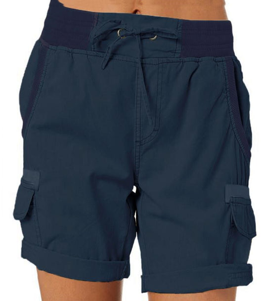 Shorts Cargo Cintura Alta para Mujer - Estilo Casual - Image 16