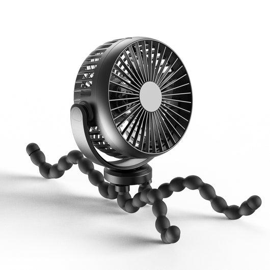 Ventilador Portátil Automático para Cochecito de Bebé con Luz LED - Image 8